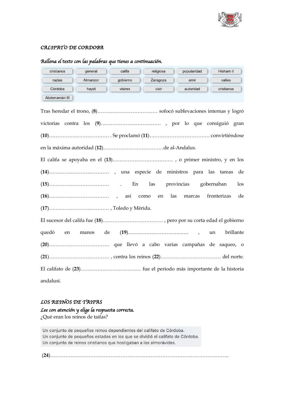 (2 eso) Al-Andalus (1)