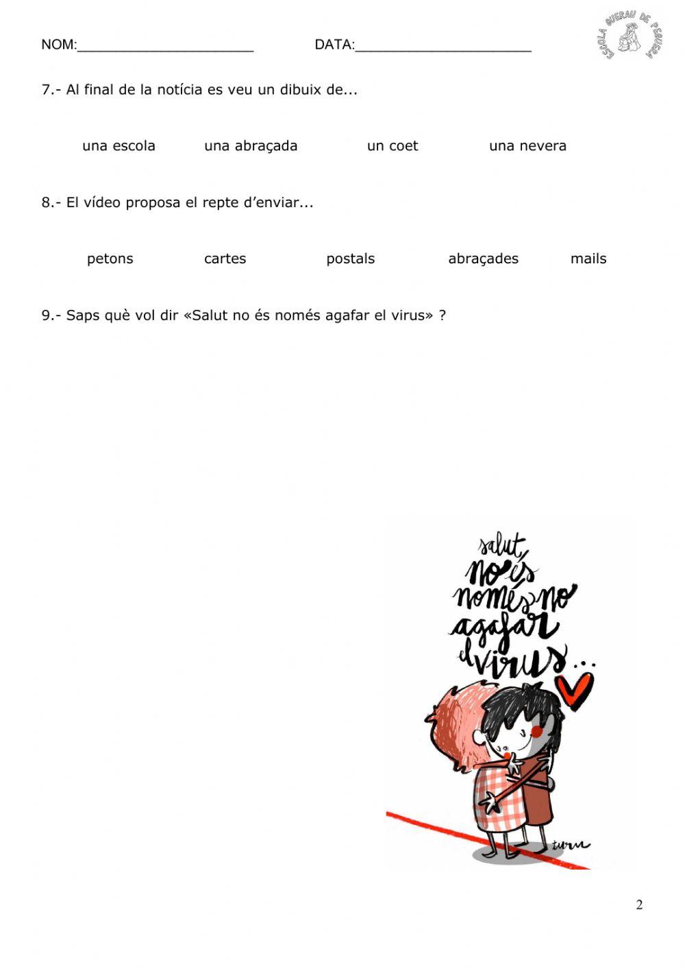 El repte de les abraçades