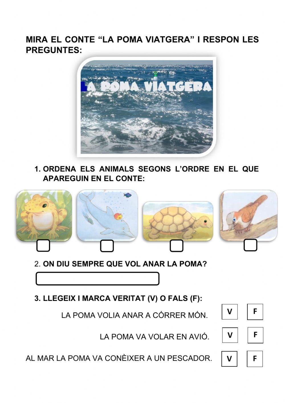 Conte: LA POMA VIATGERA