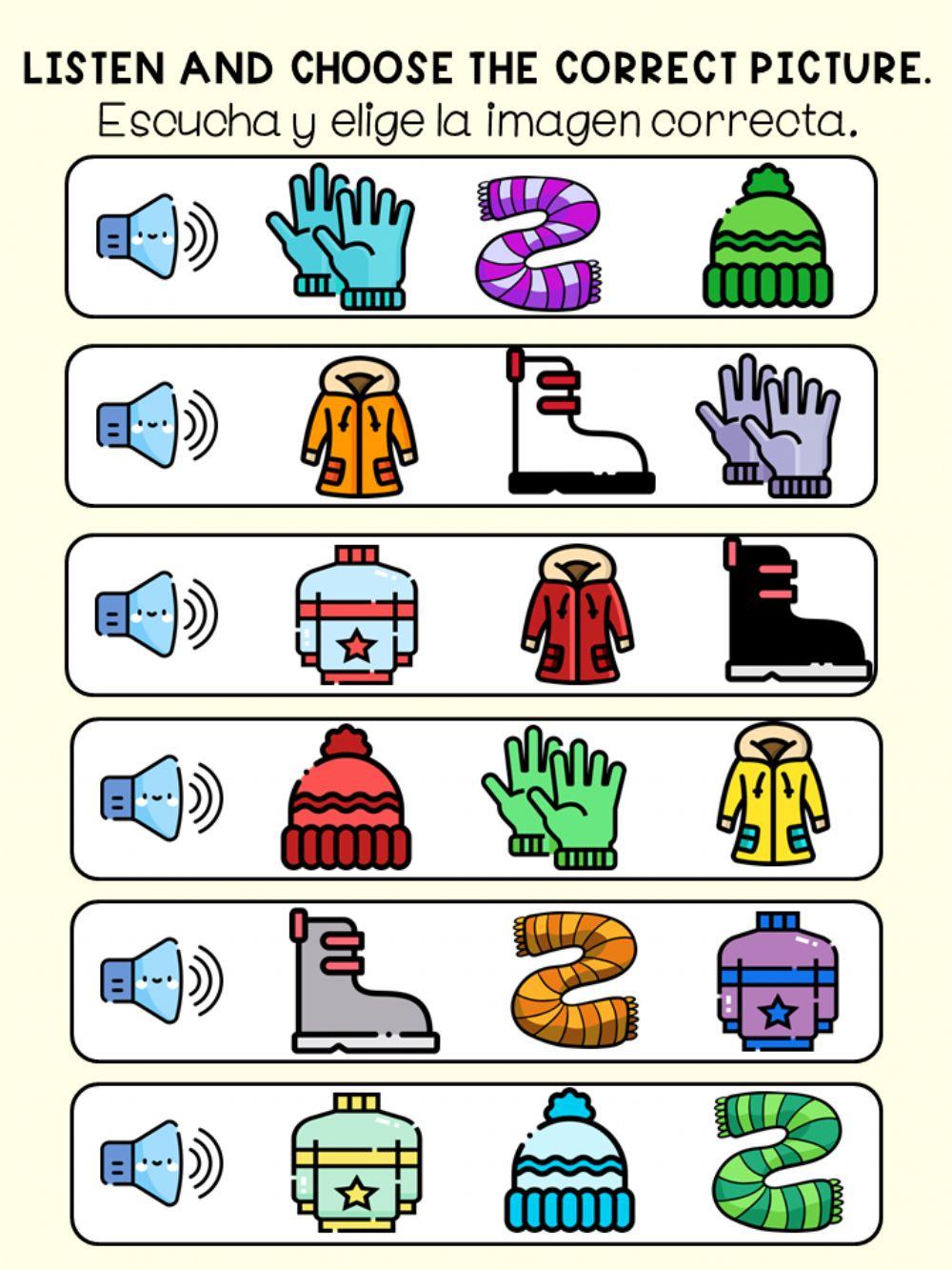 Winter clothes Winter clothes