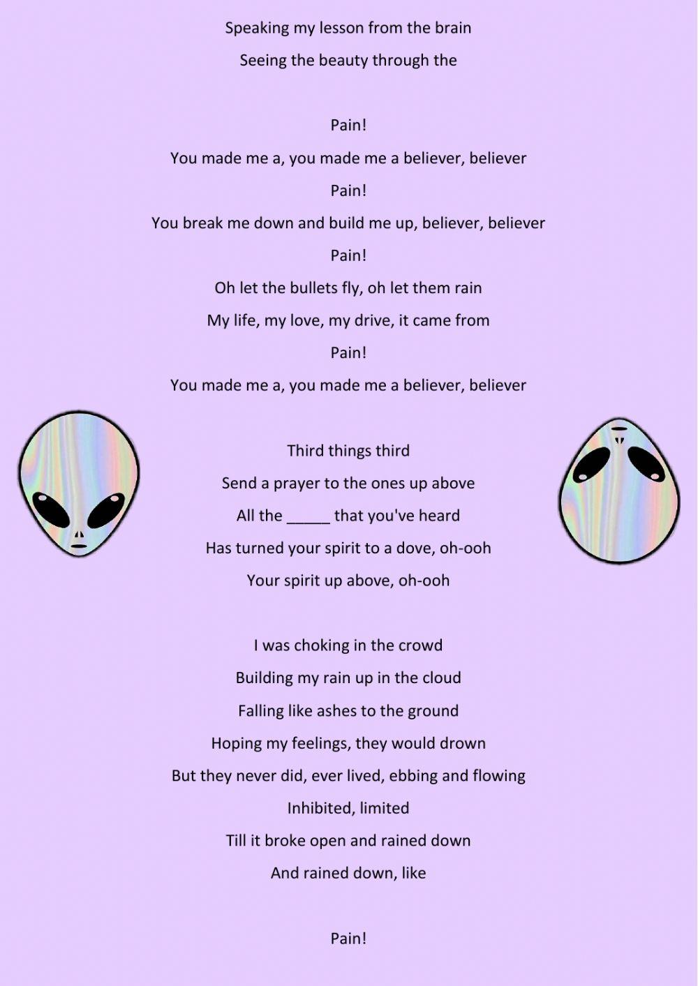 Sonic - Believer (Imagine Dragons)