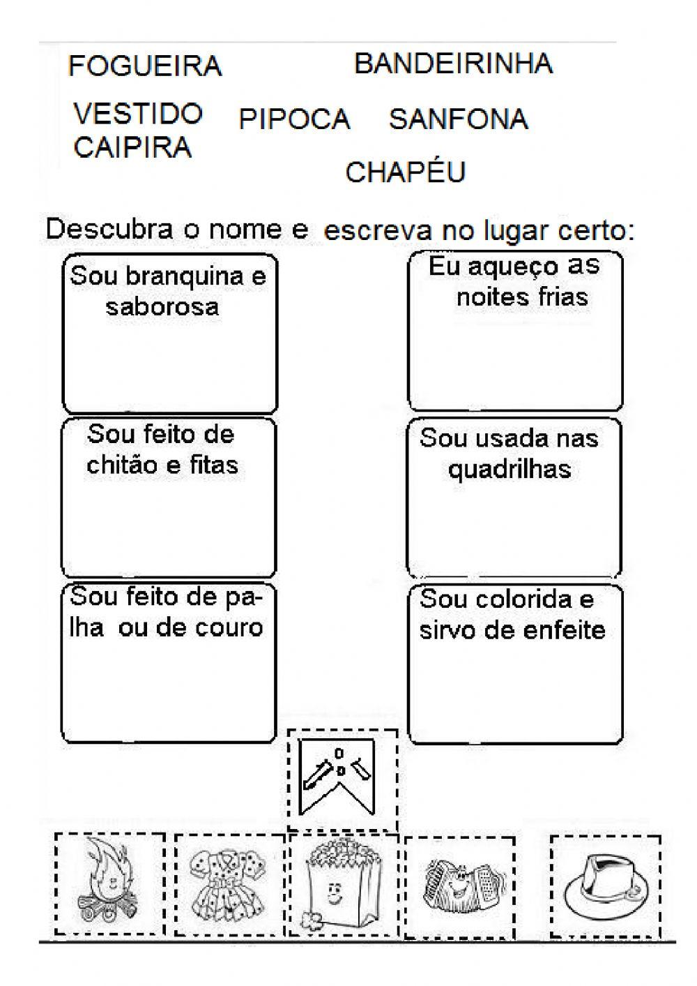 Festa junina 1º ano