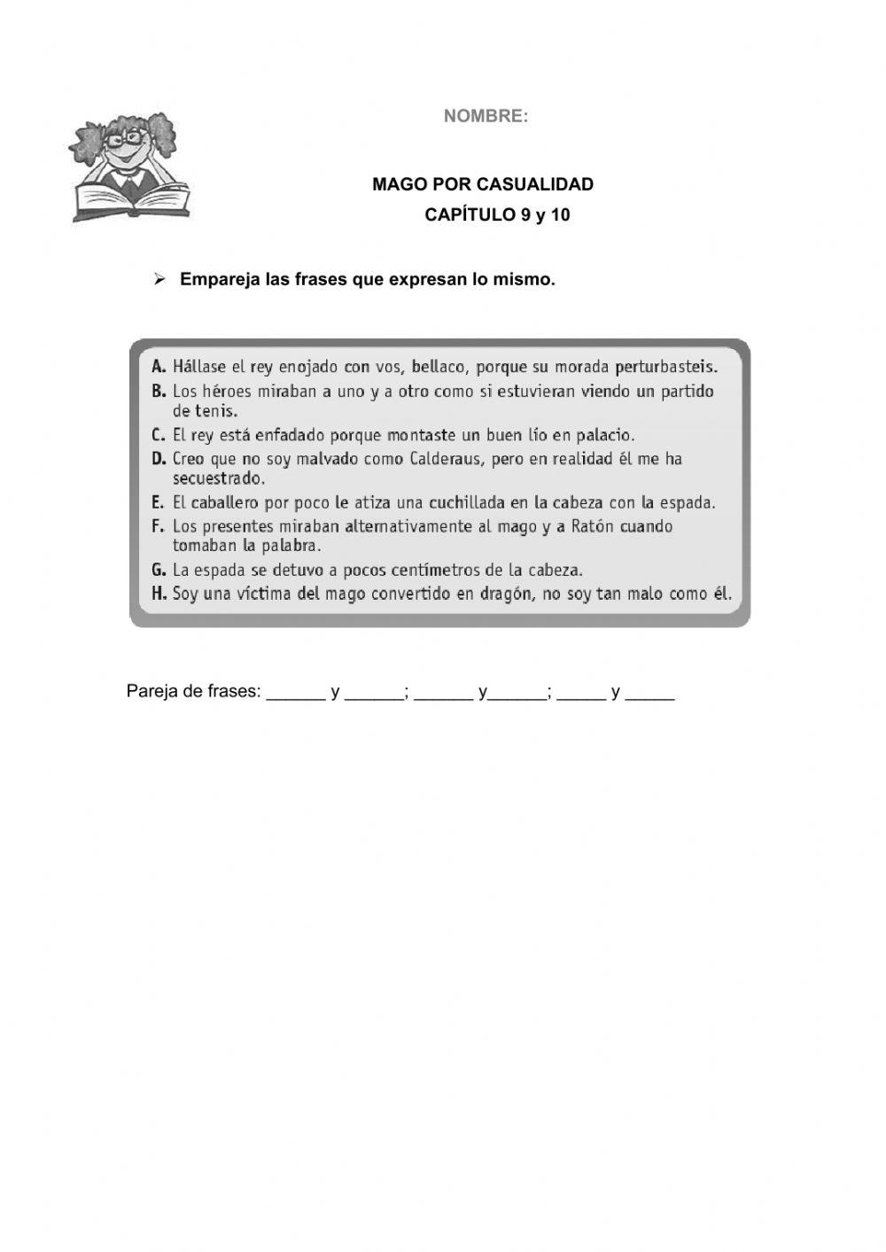 Mago por casualidad capítulo 9 y 10