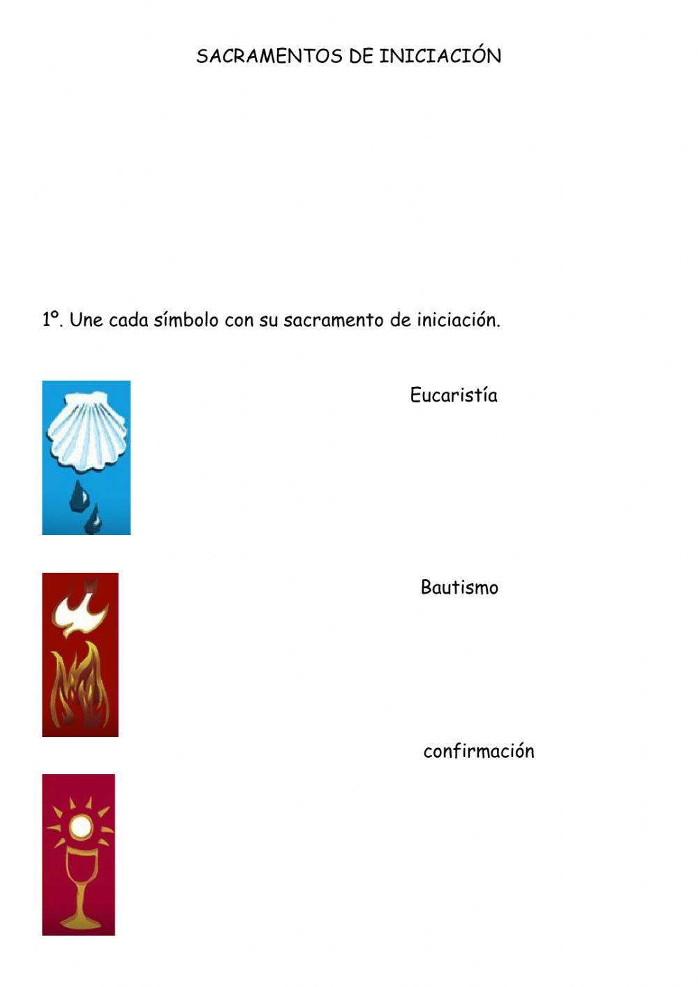 Sacramentos de iniciación