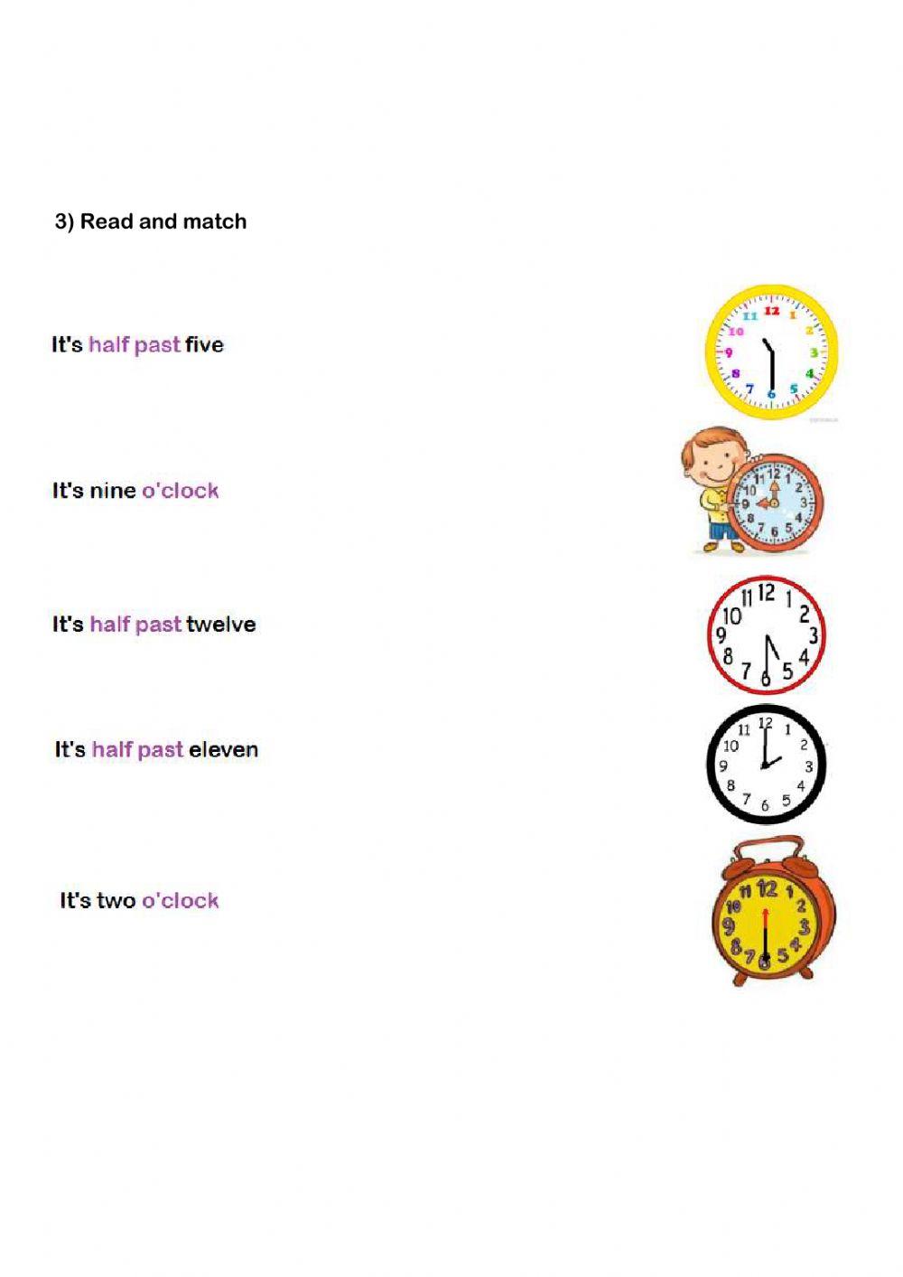 The time The time