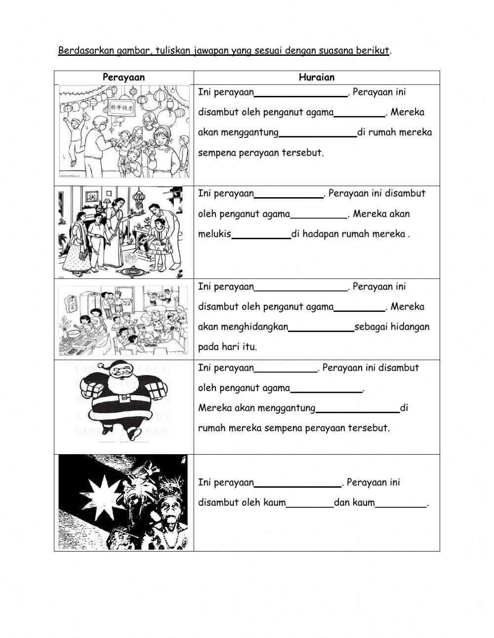 Perayaan di malaysia