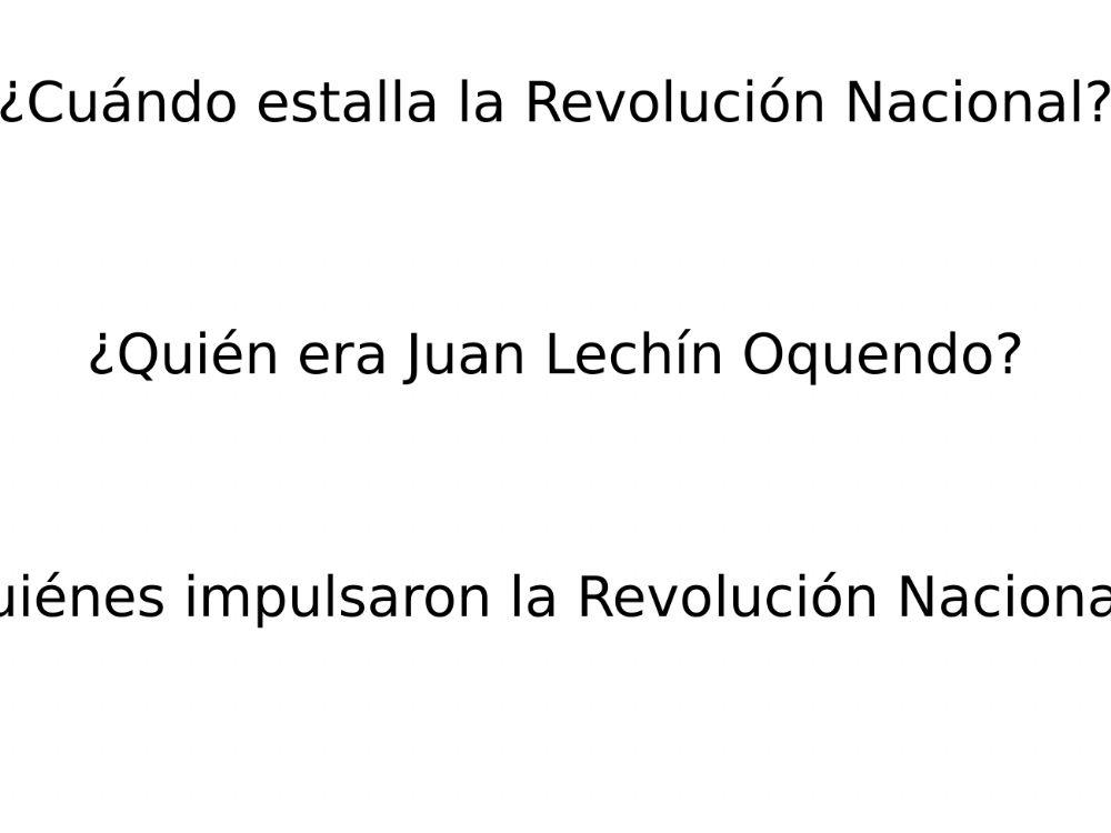 Revolucion nacional