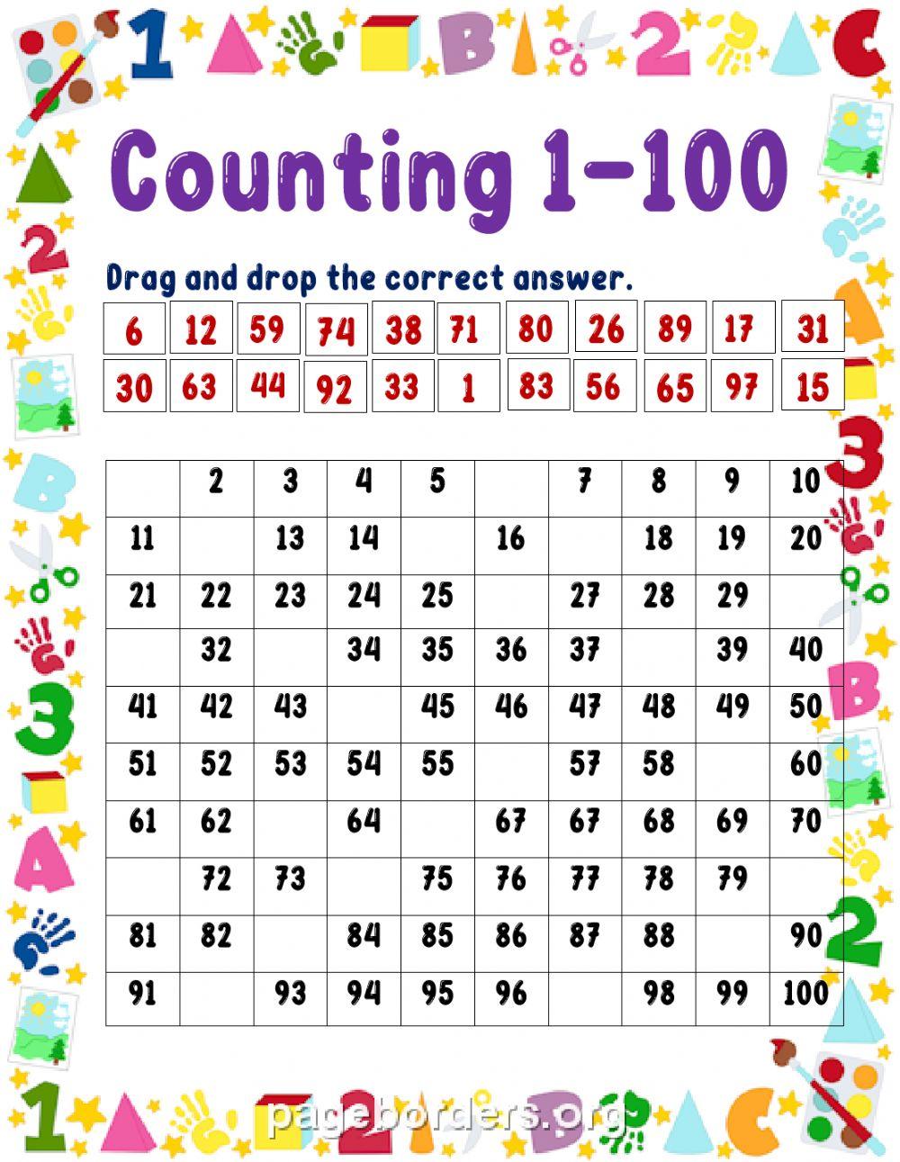 Counting- addition