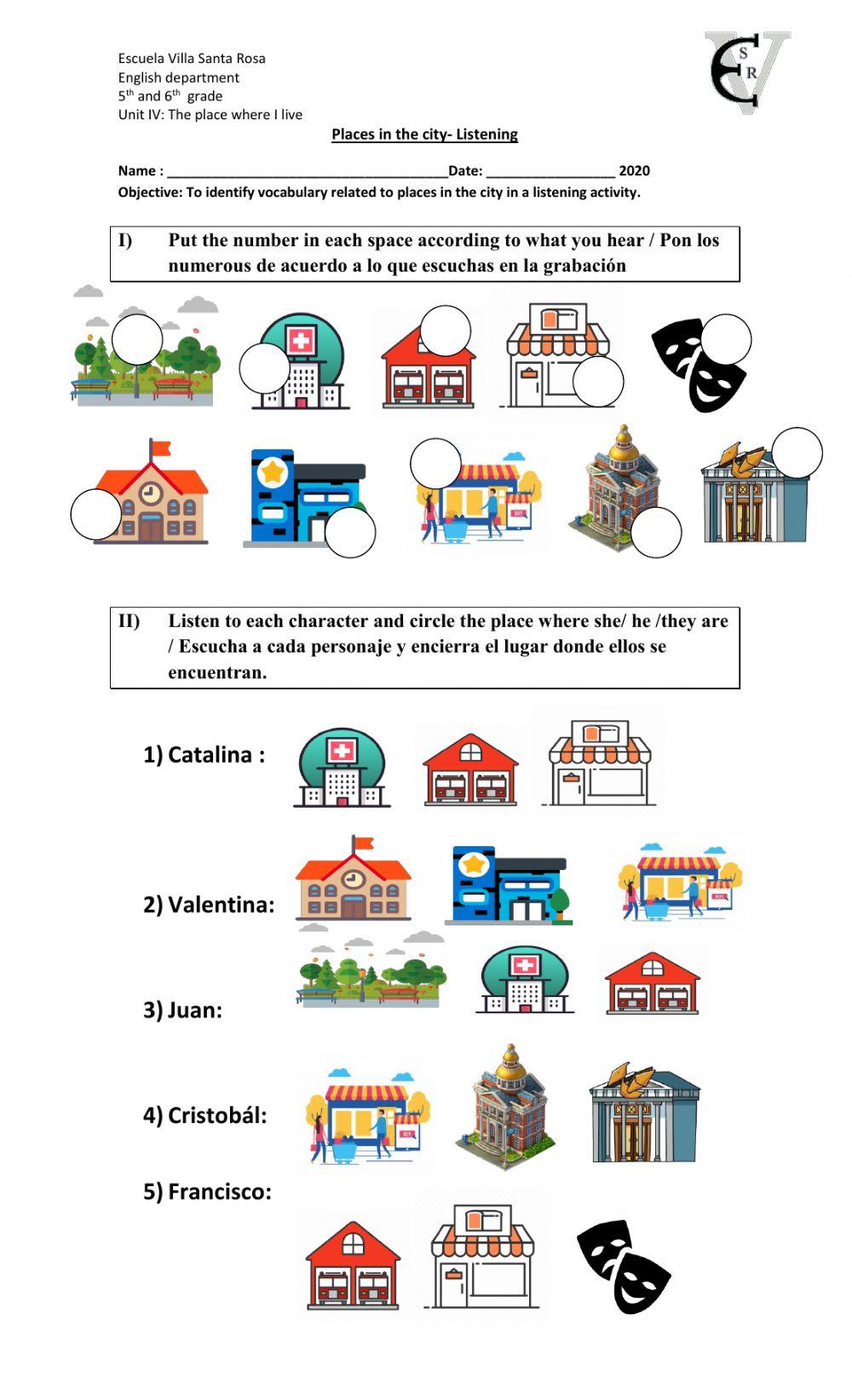 Places in the city 3