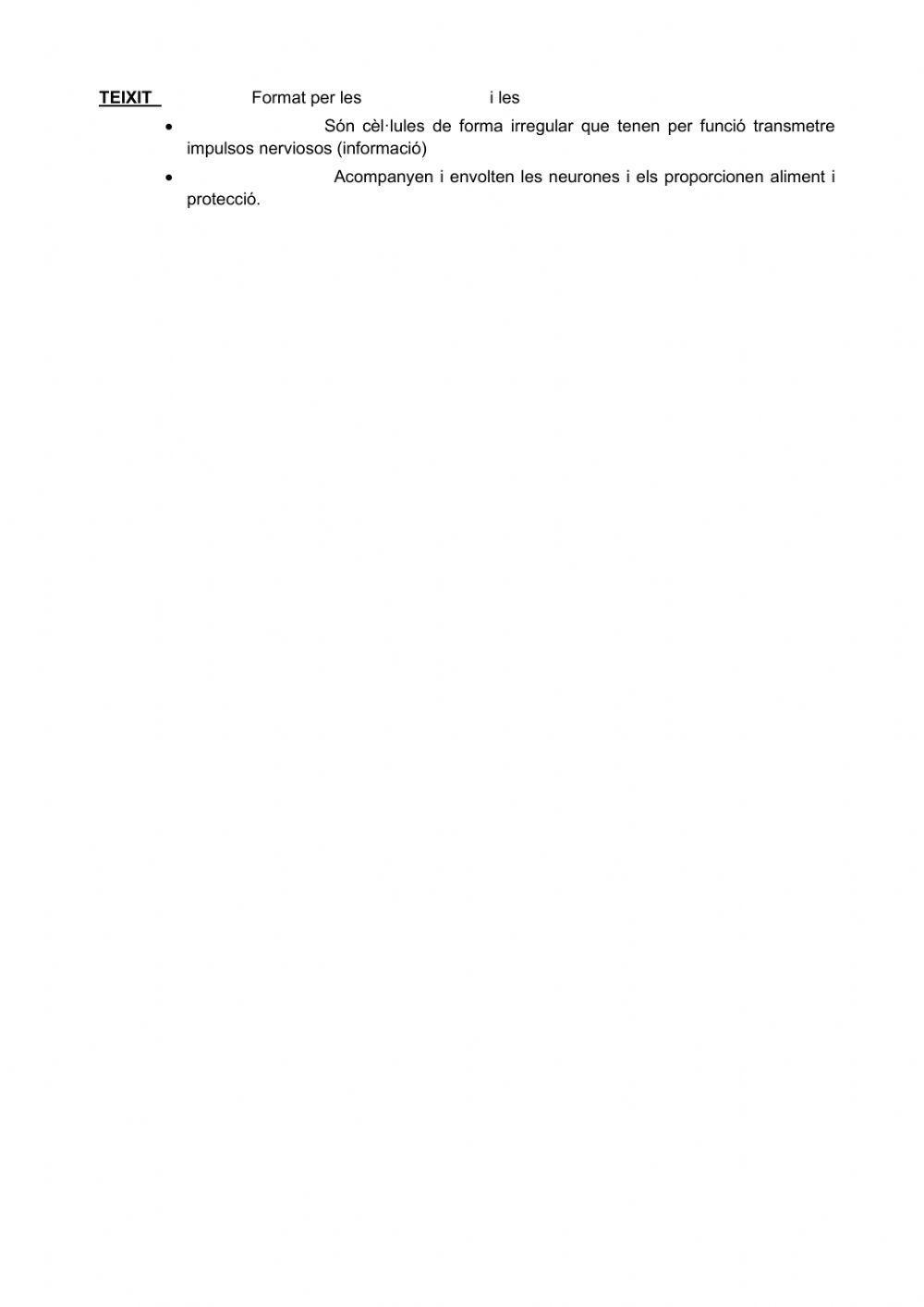 Teixits del cos humà