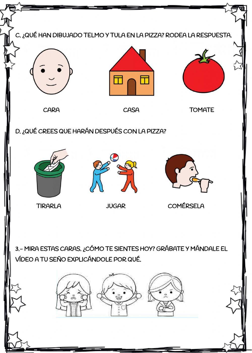 Ficha 2 evaluación inicial 1º