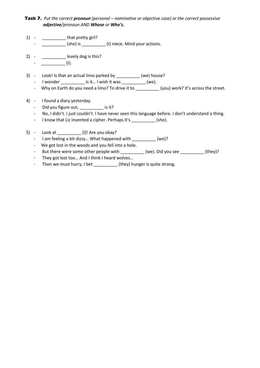 Enterprise 1 - Test (Unit 1-5)