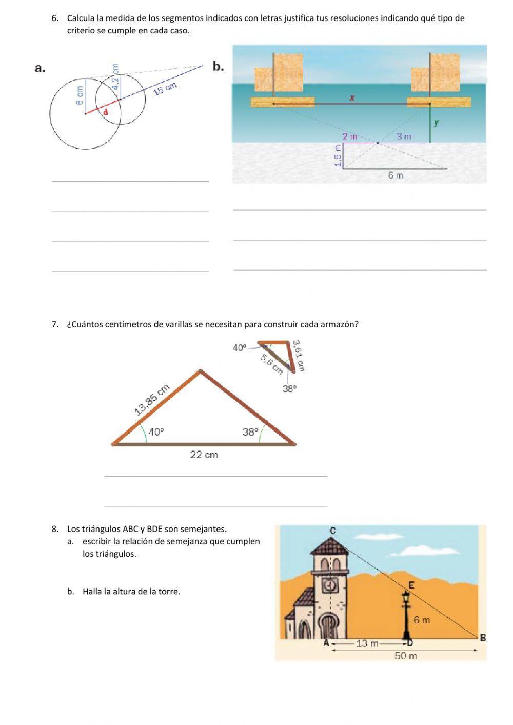 Semejanza de triángulos