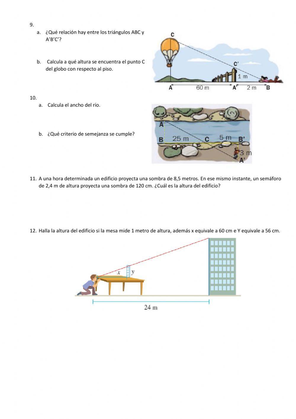 Semejanza de triángulos