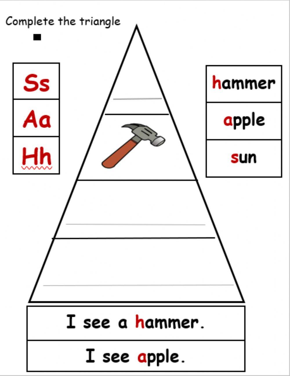 Complete the traingle