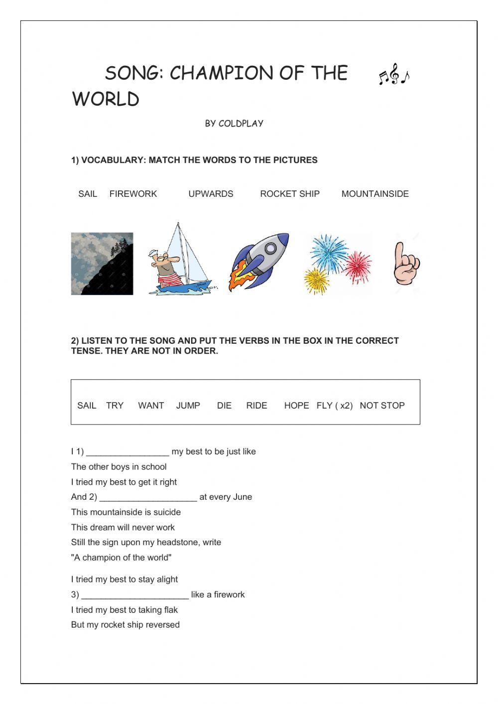 Champion of The World Song