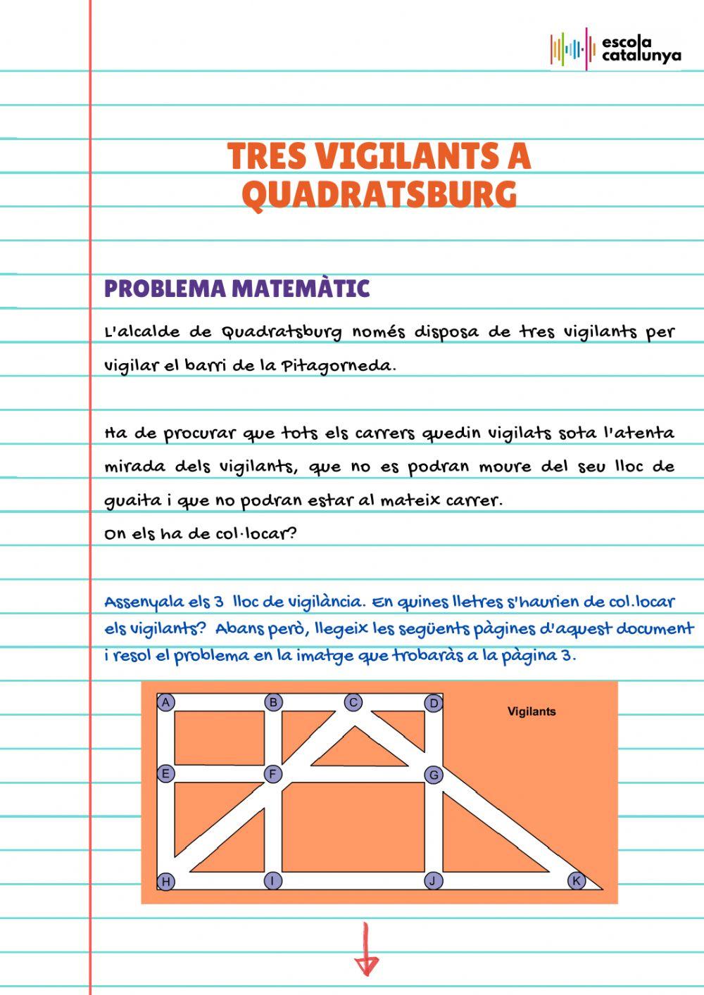 Els tres vigilants de Quadratsburg