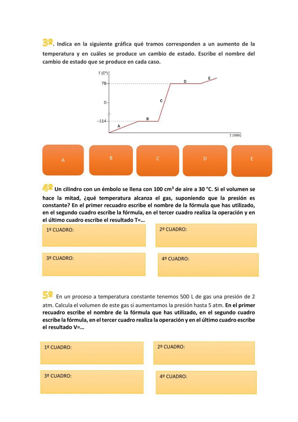 Examen recuperación Tema 2 Física y Química