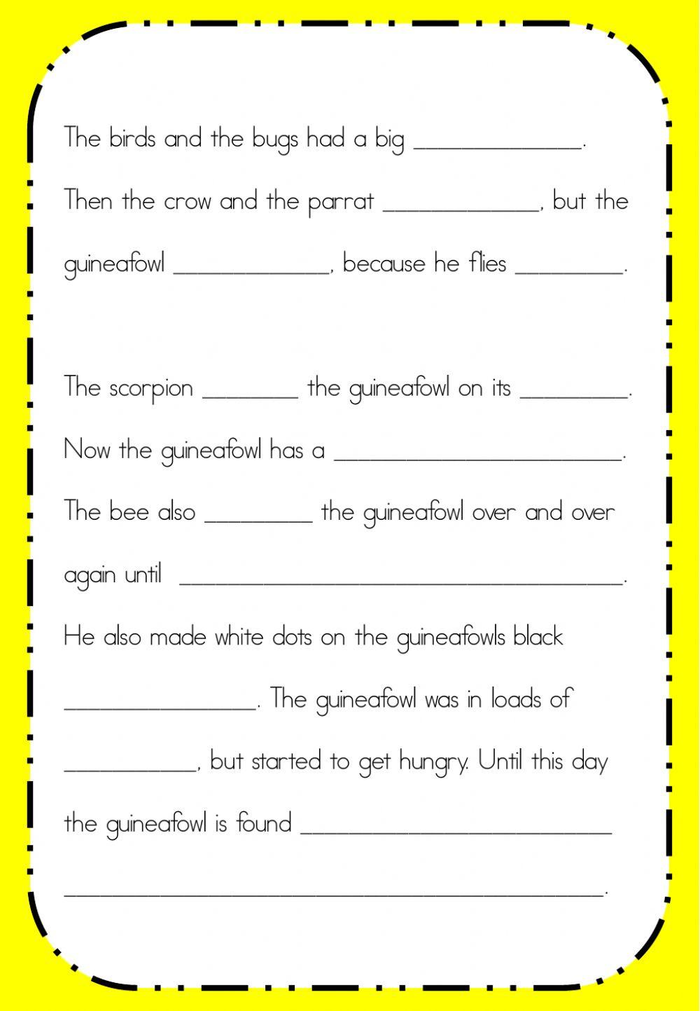 Week 16 - Friday - Afrikaans