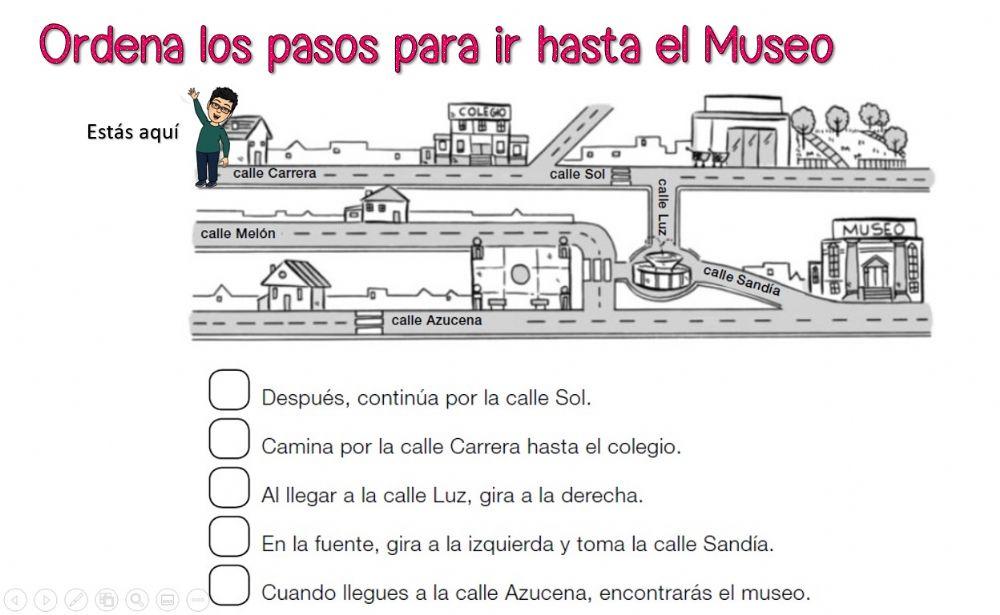 Explicar direcciones Explicar direcciones