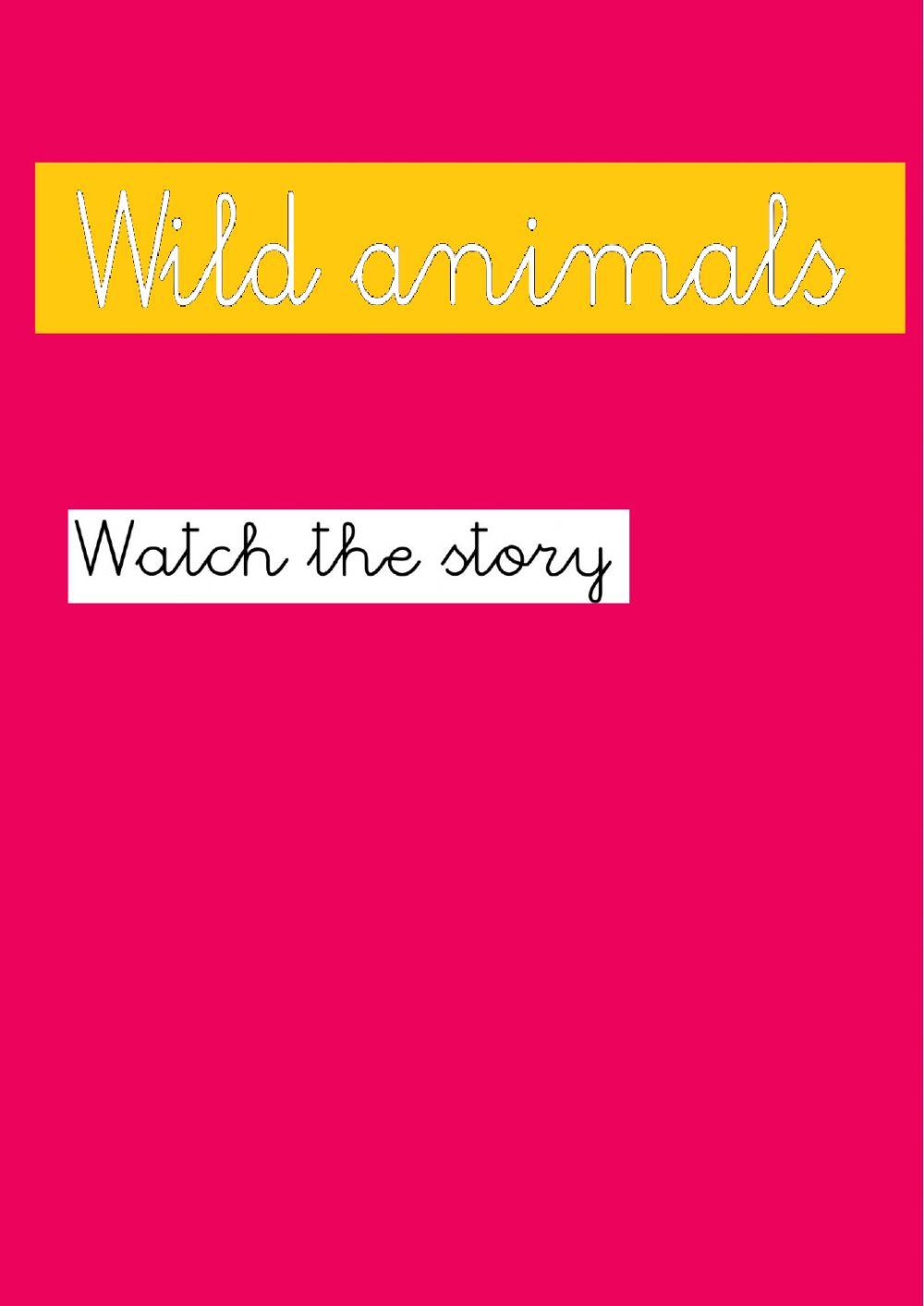 Wild animals story