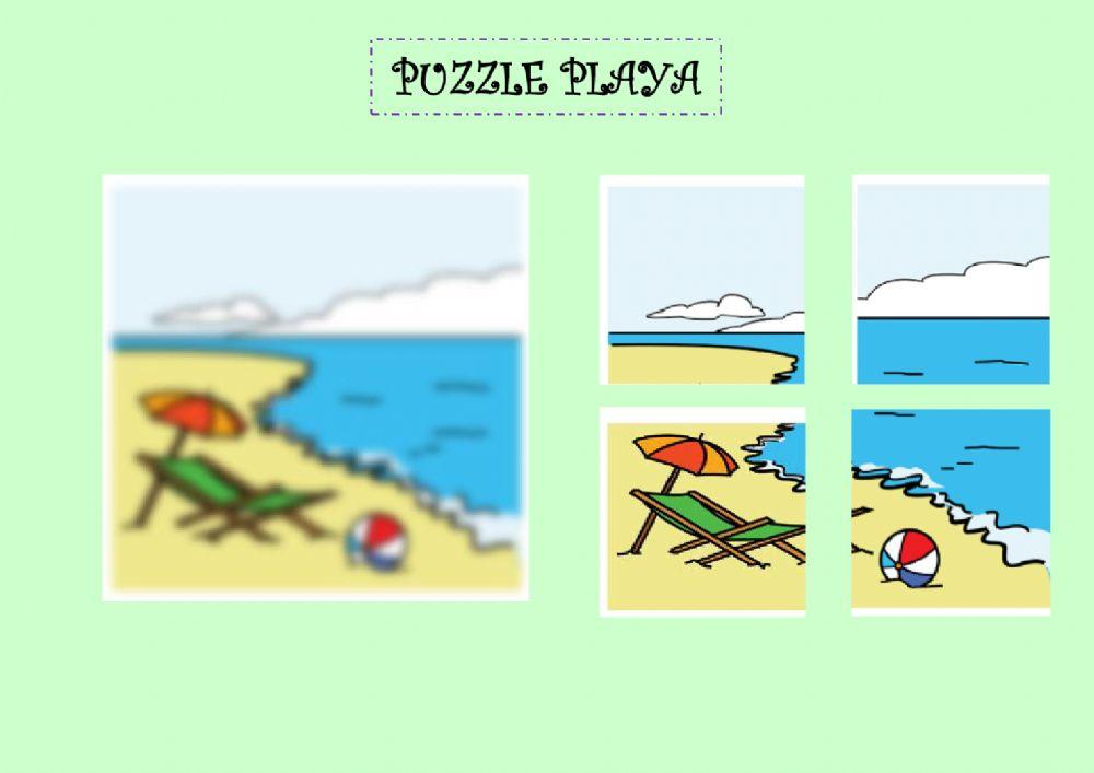 Puzzle playa