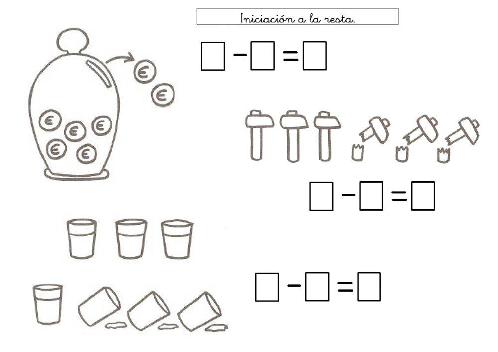 Iniciación a la resta 6