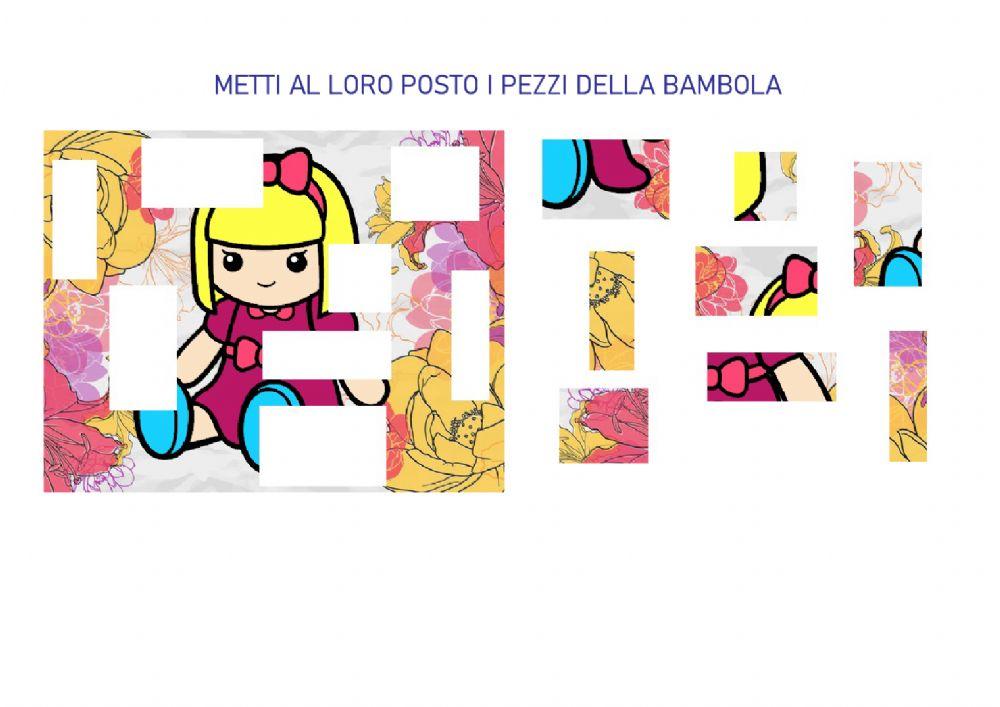 4  -  la bambola a pezzi