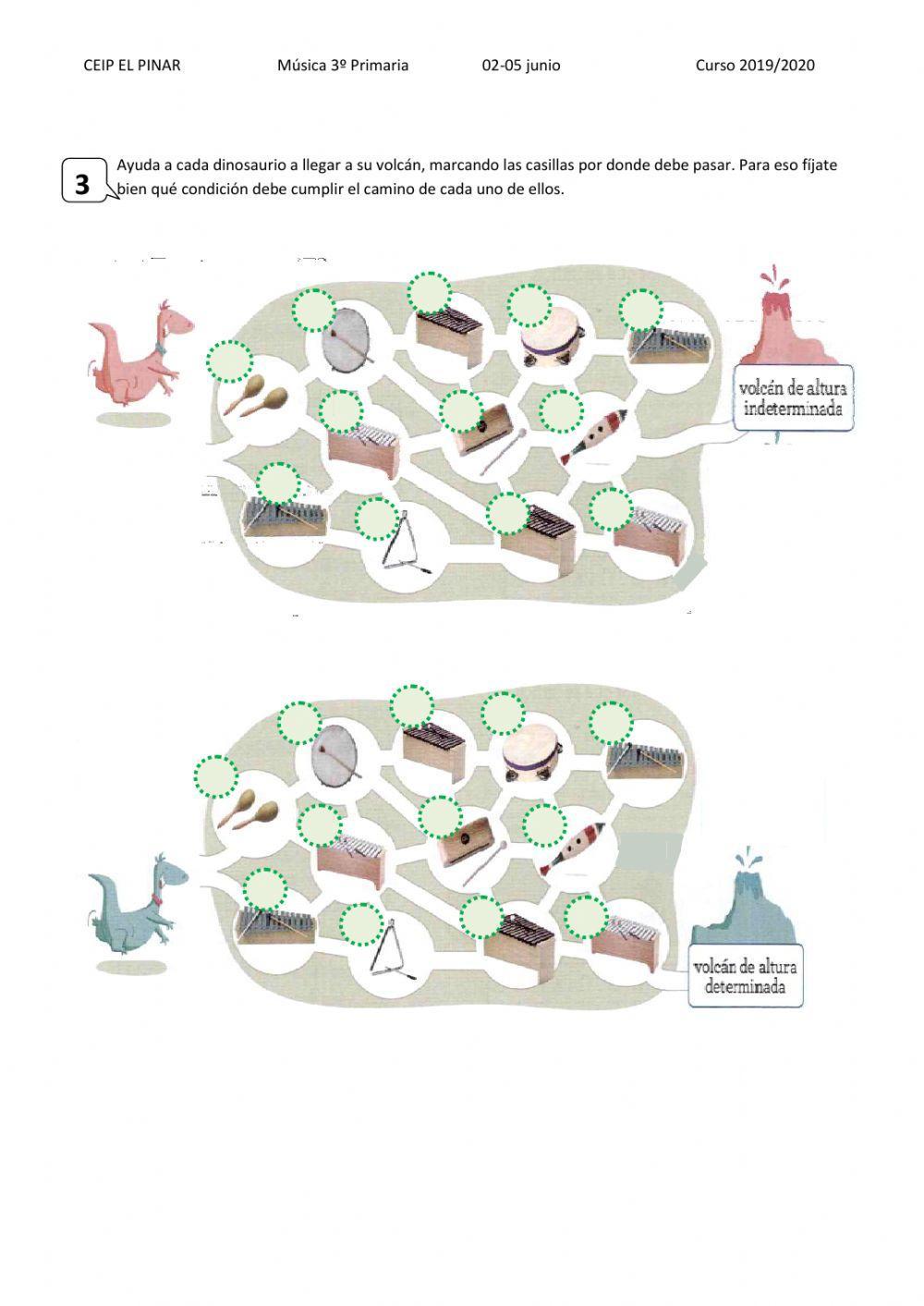 Los instrumentos de percusión