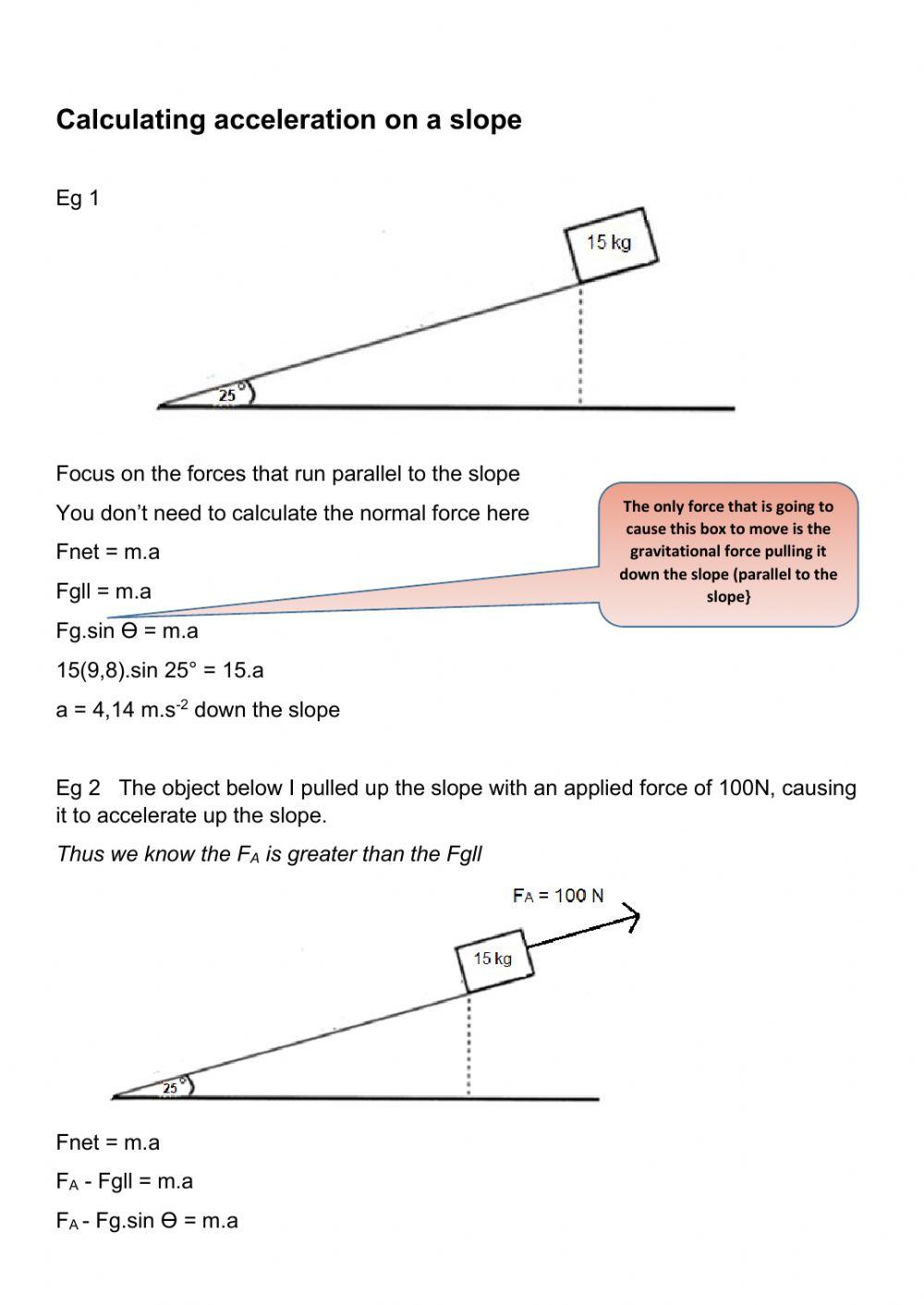 Newton laws worksheet 14