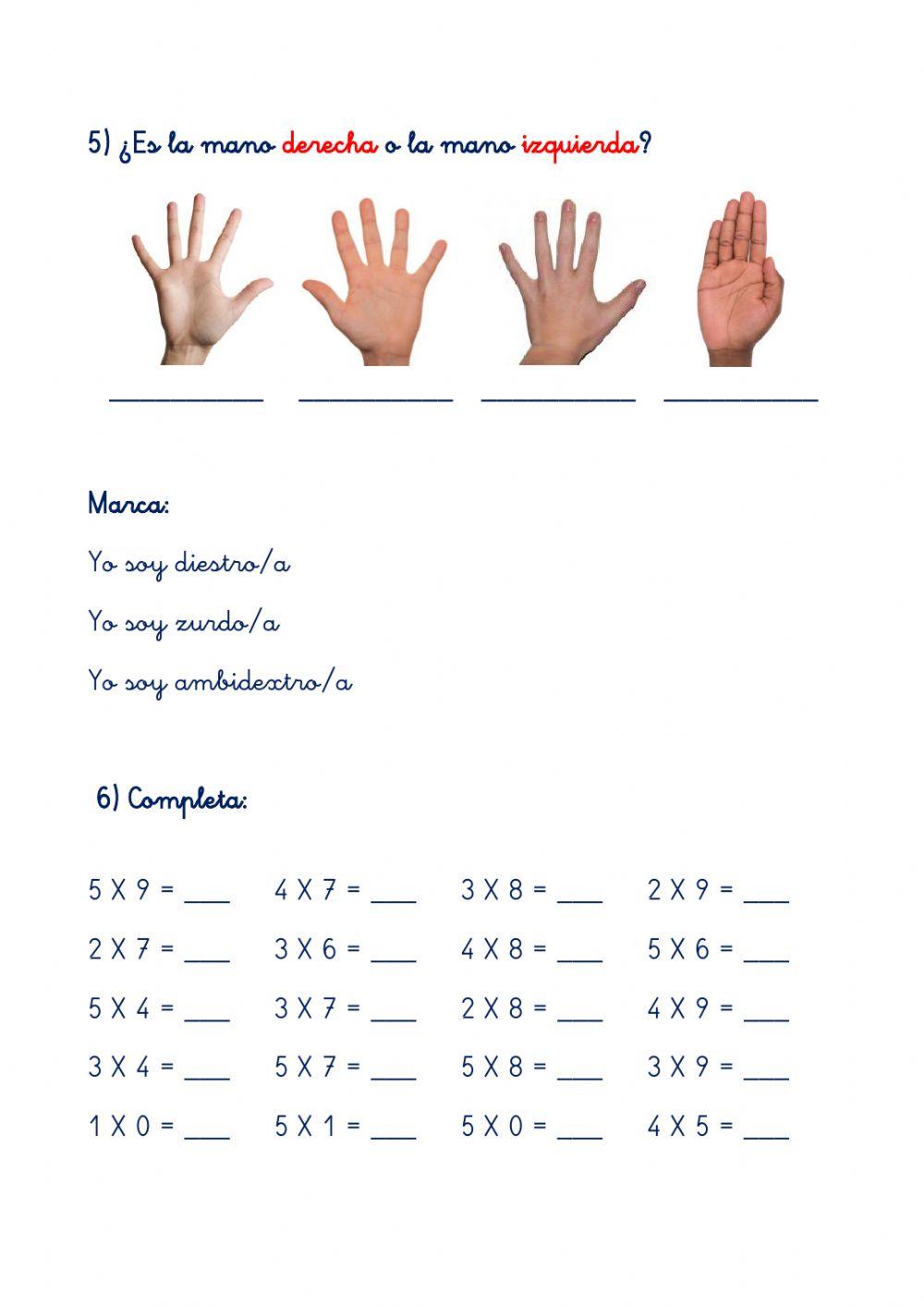 Matemáticas.  Repaso 15.