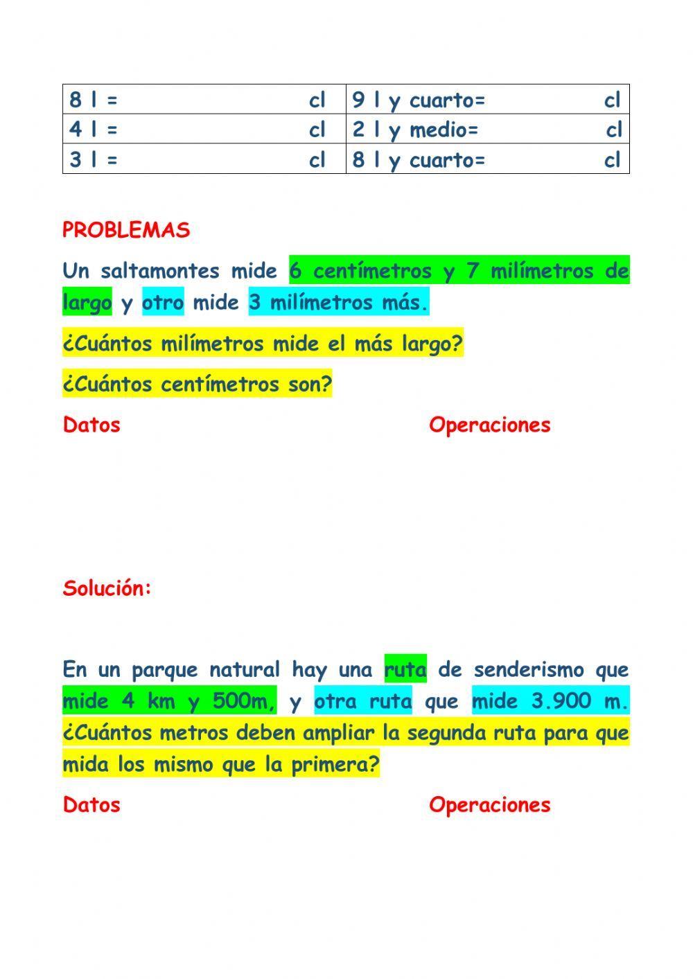 Prueba de matemáticas