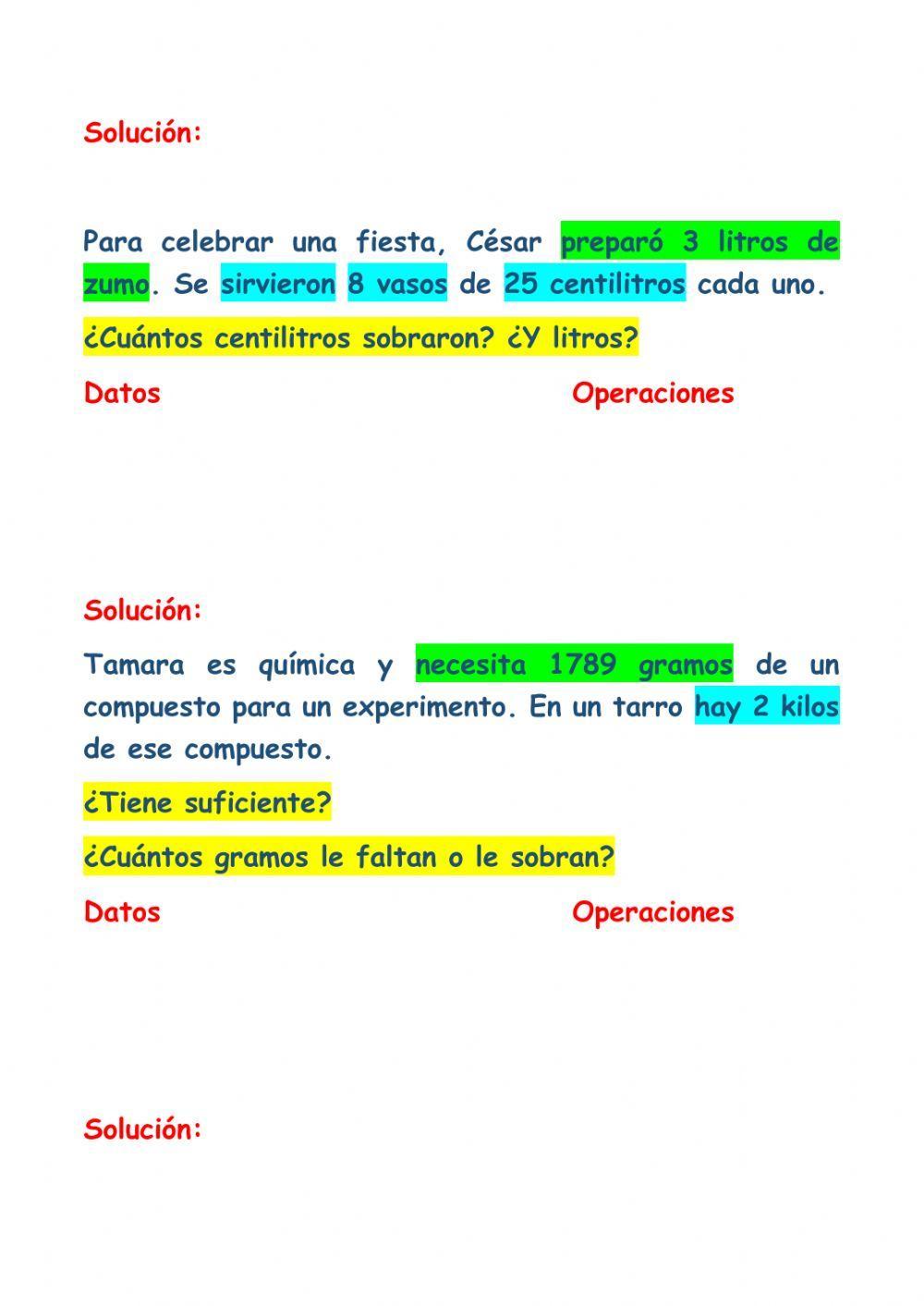 Prueba de matemáticas