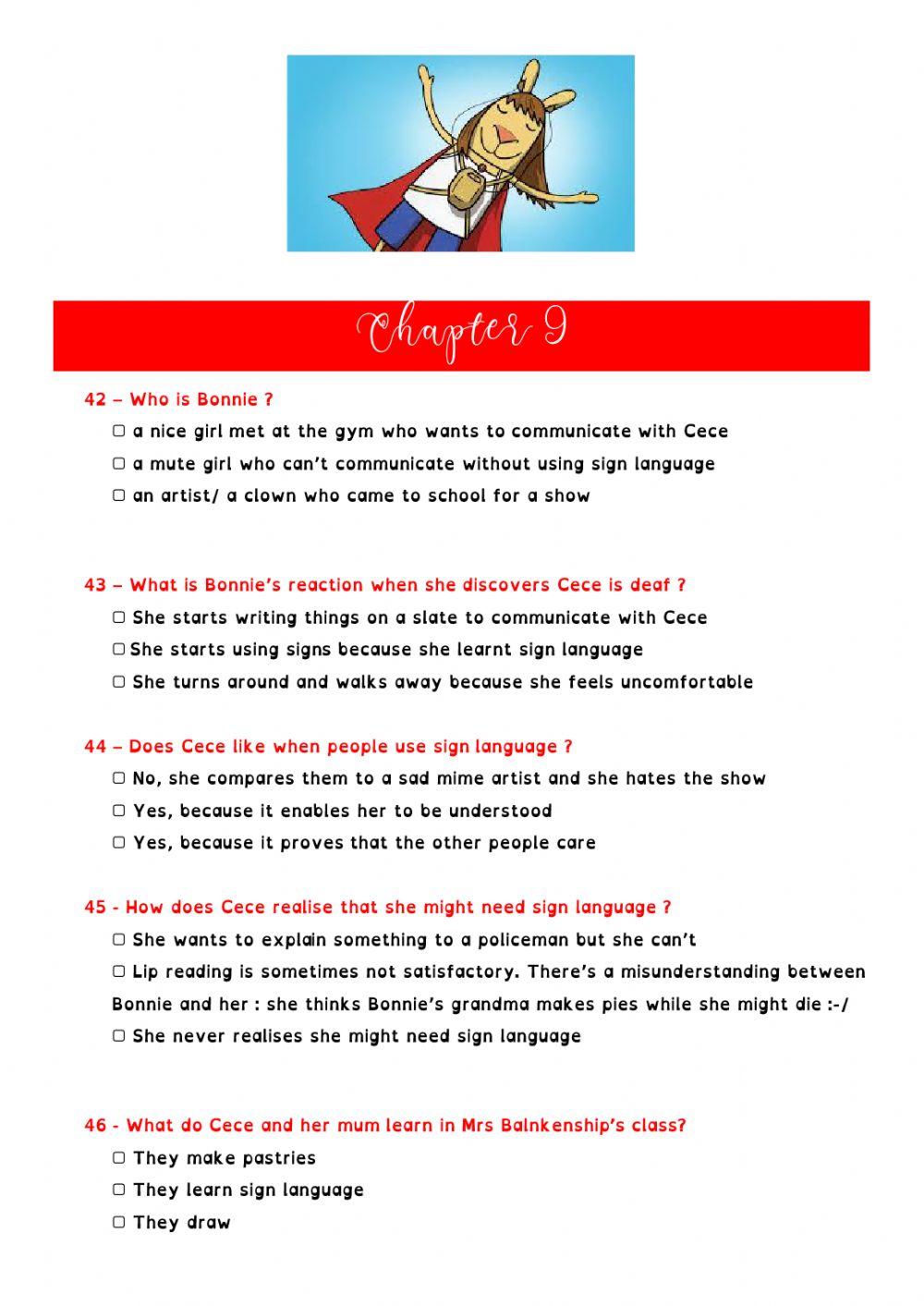 Reading Cece Bell's El Deafo (part III)