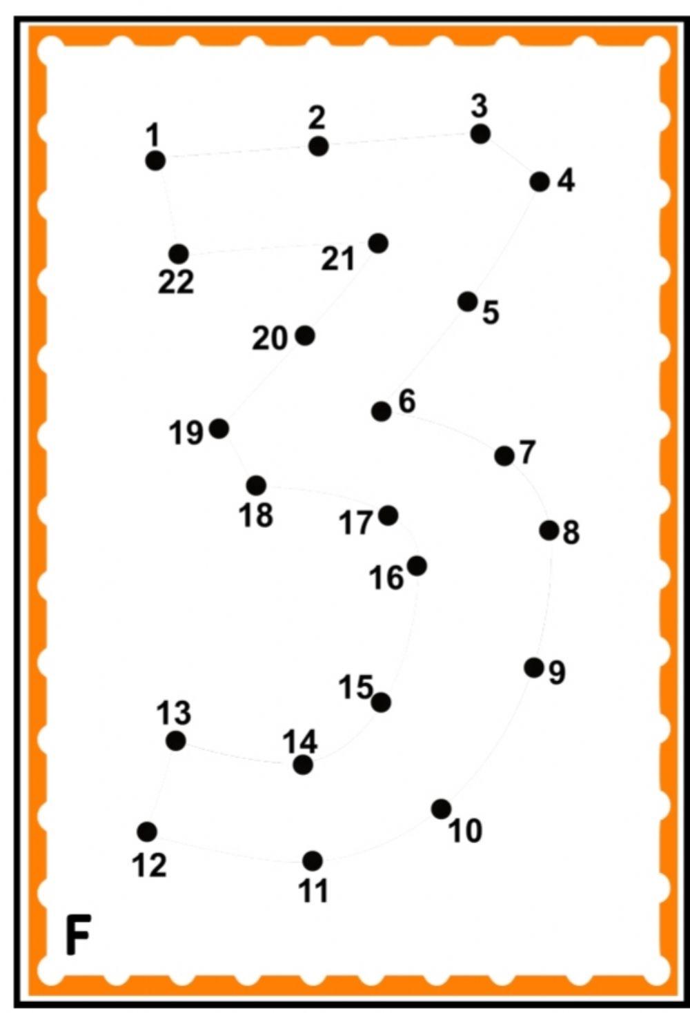 Unisci i puntini e scopri il numero nascosto