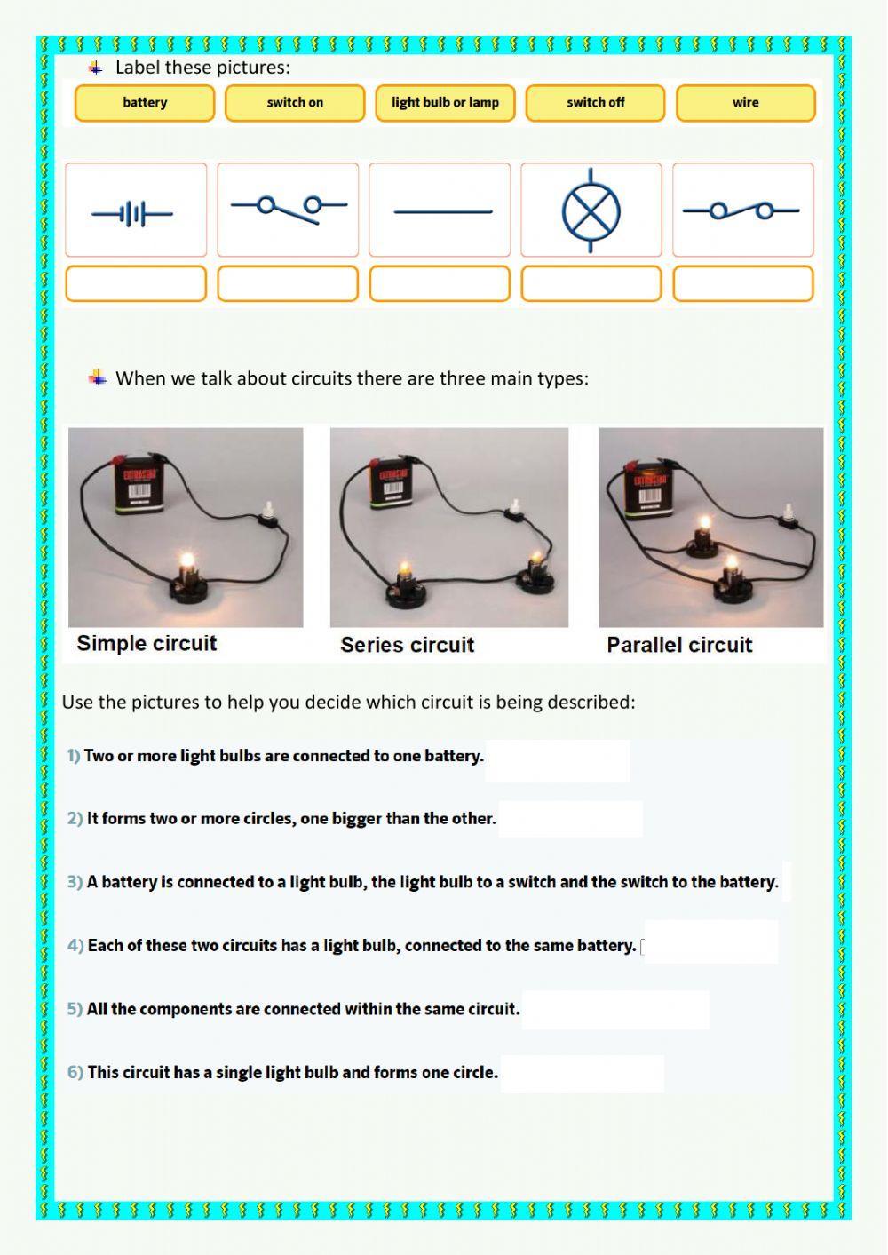 Electricity and inventions test