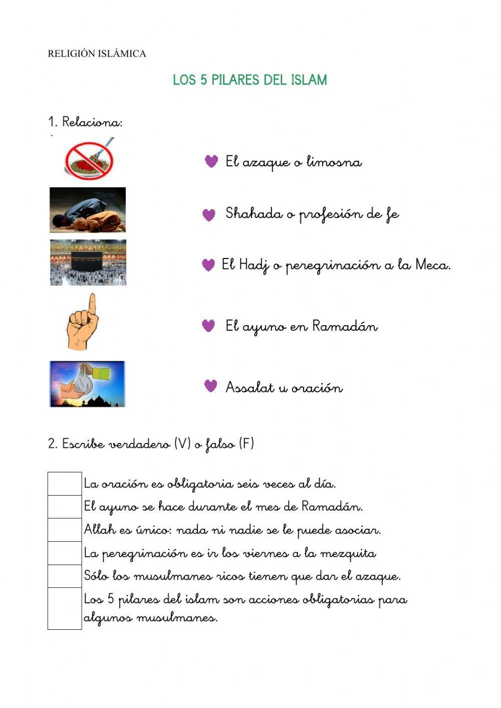 Los pilares del islam