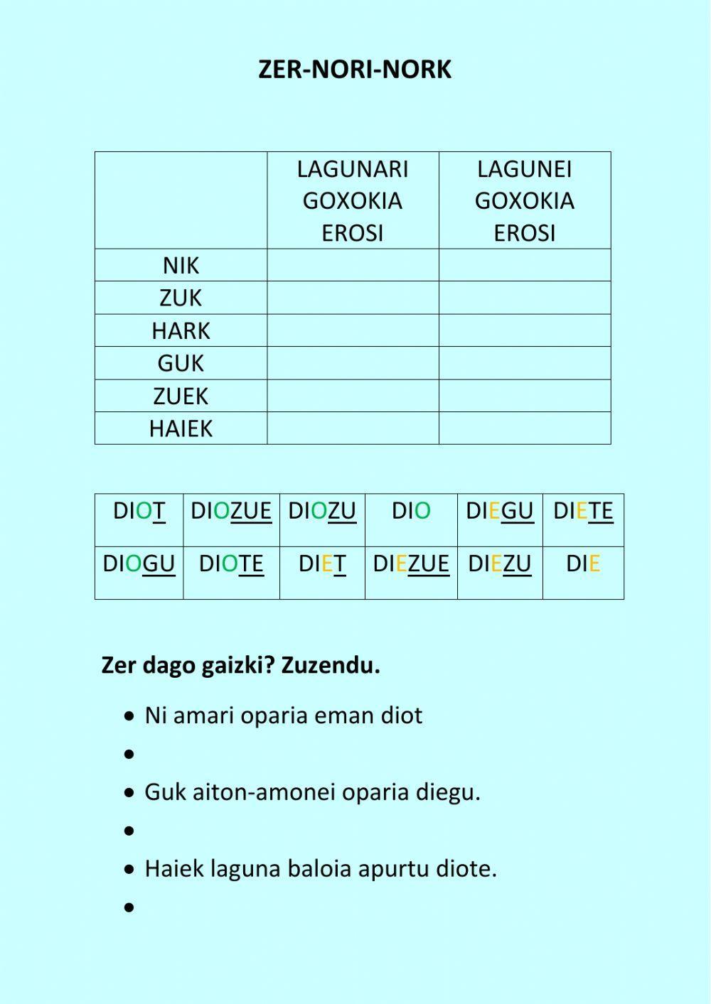 Zer-nori-nork Zer-nori-nork