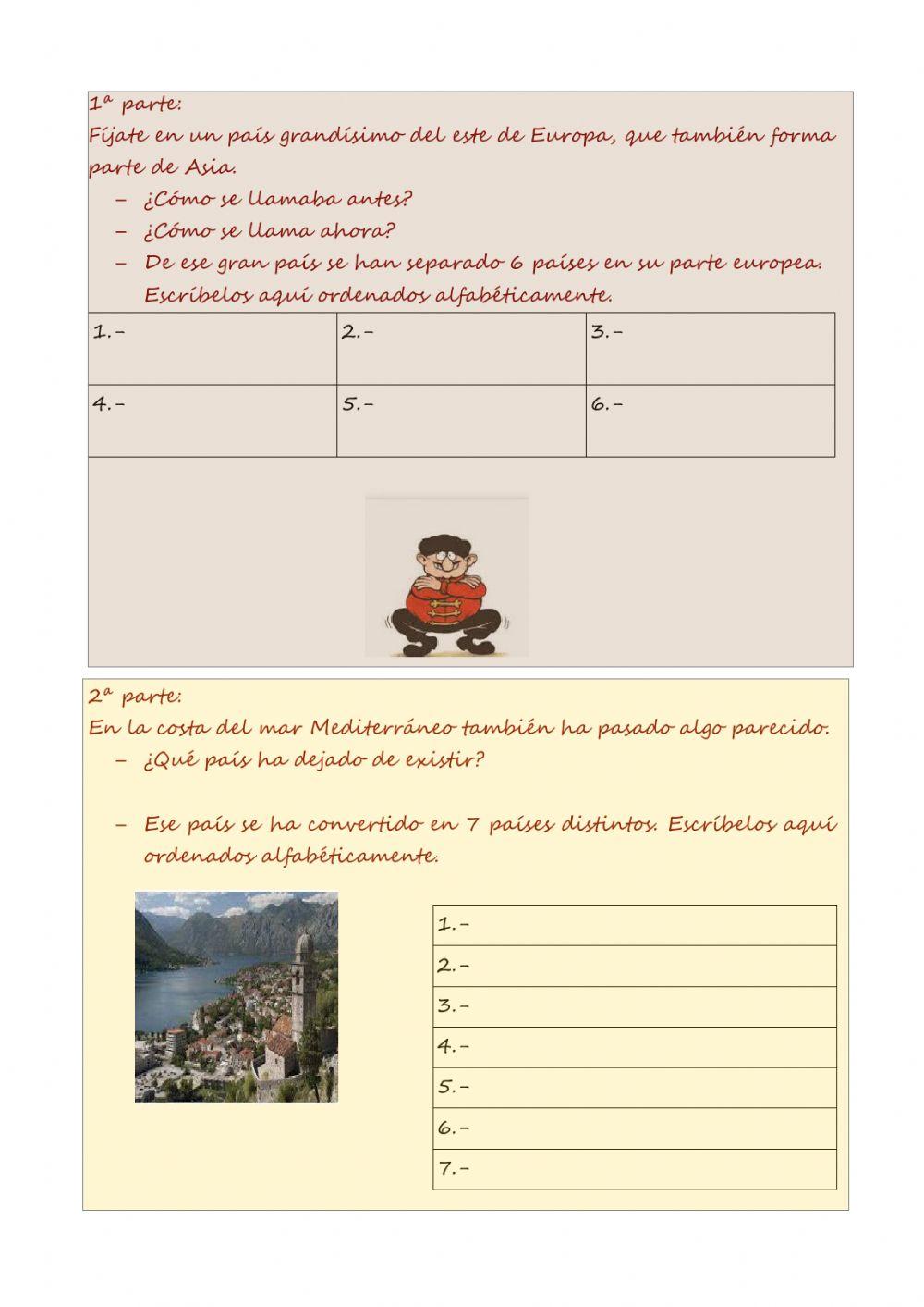 La Europa de antes y la Europa de ahora