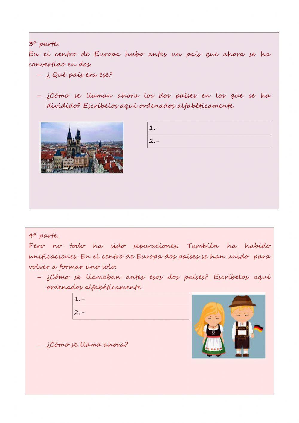 La Europa de antes y la Europa de ahora