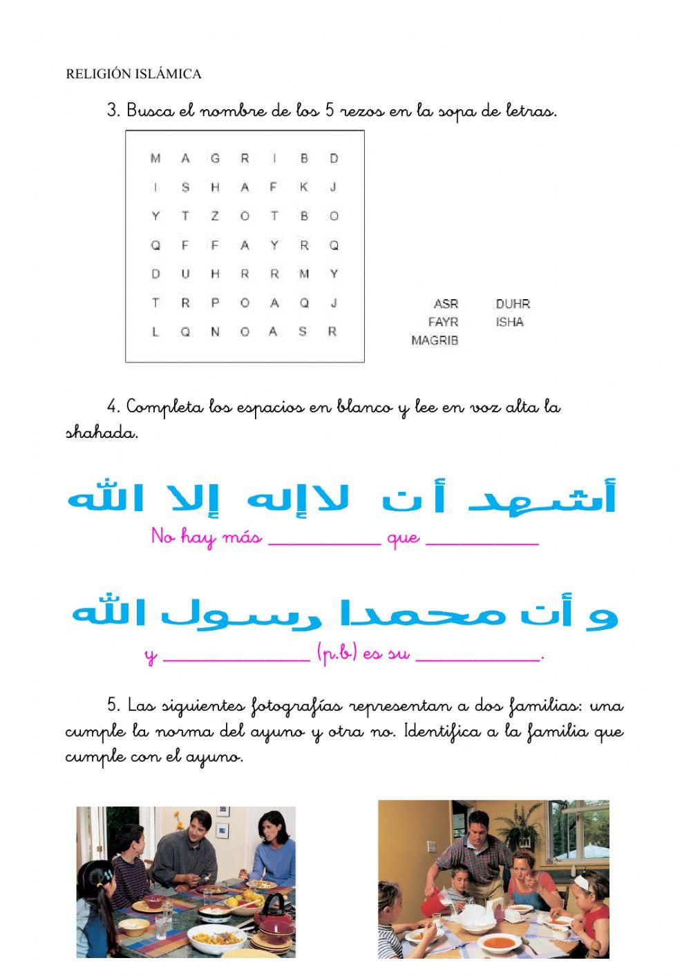 Los pilares del islam