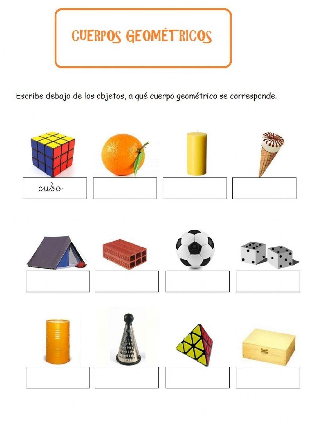 Cuerpos geométricos reales