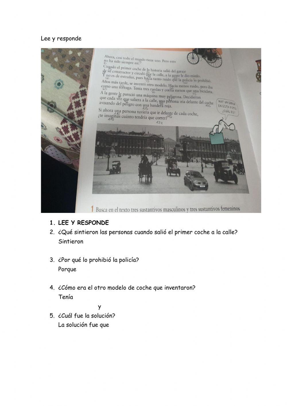 El primer automóvil