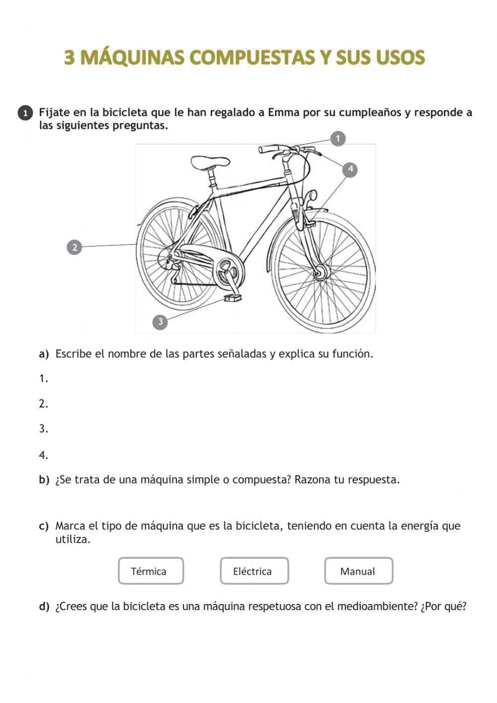 Las máquinas compuestas  sus usos