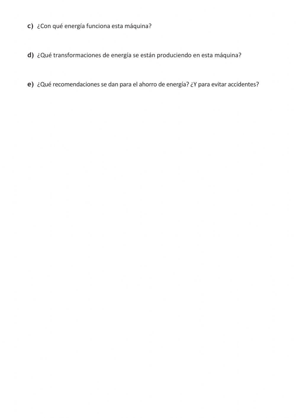 Las máquinas compuestas  sus usos