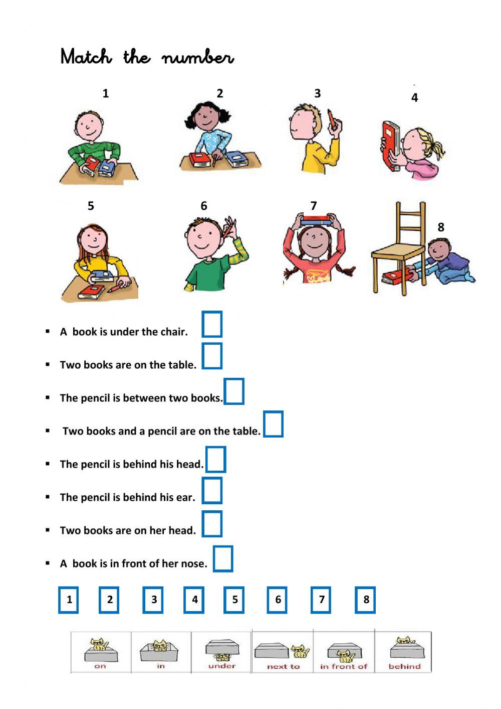 Prepositions of place