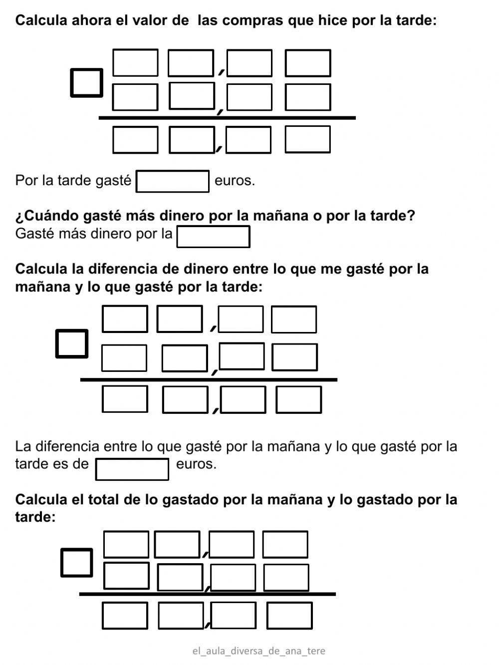 De compras por el pueblo