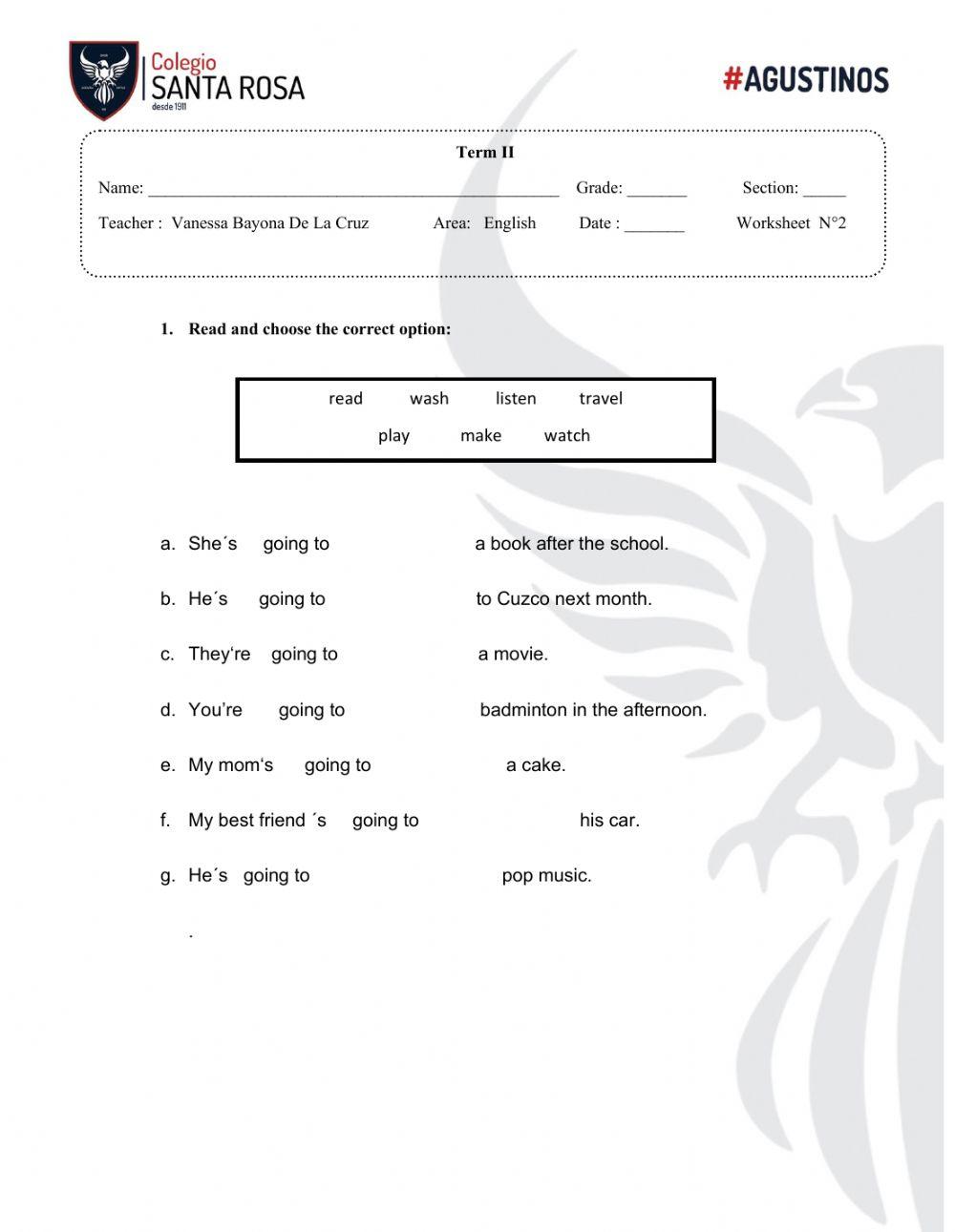 What are you going to do