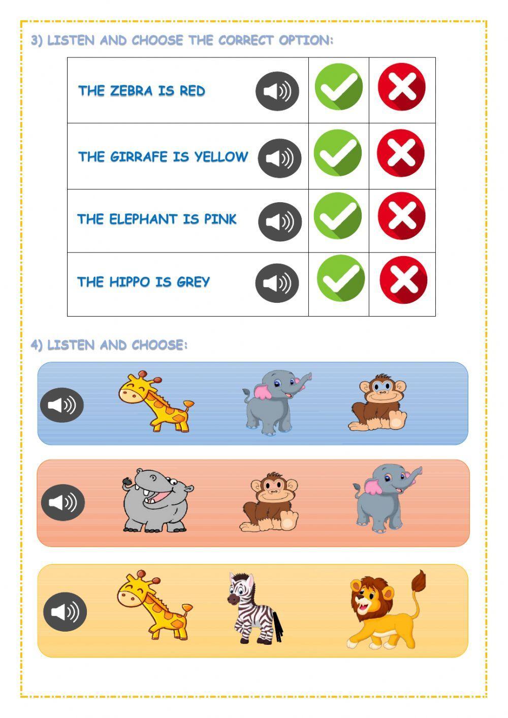 Wild animals Wild animals
