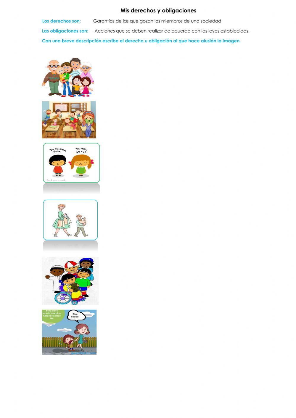 Mis derechos y obligaciones